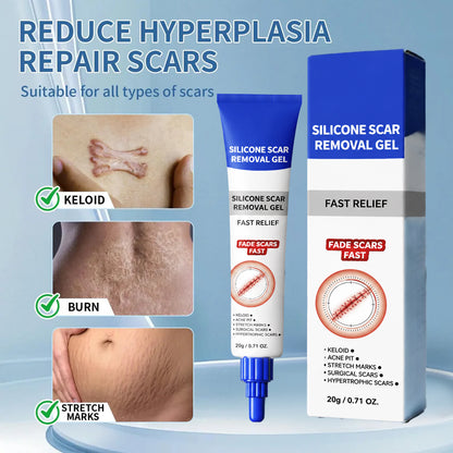 🔥 Advanced Silicone Scar & Wrinkle Smoothing Gel
