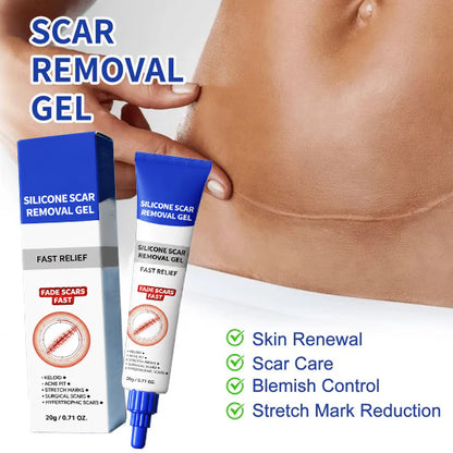 🔥 Advanced Silicone Scar & Wrinkle Smoothing Gel